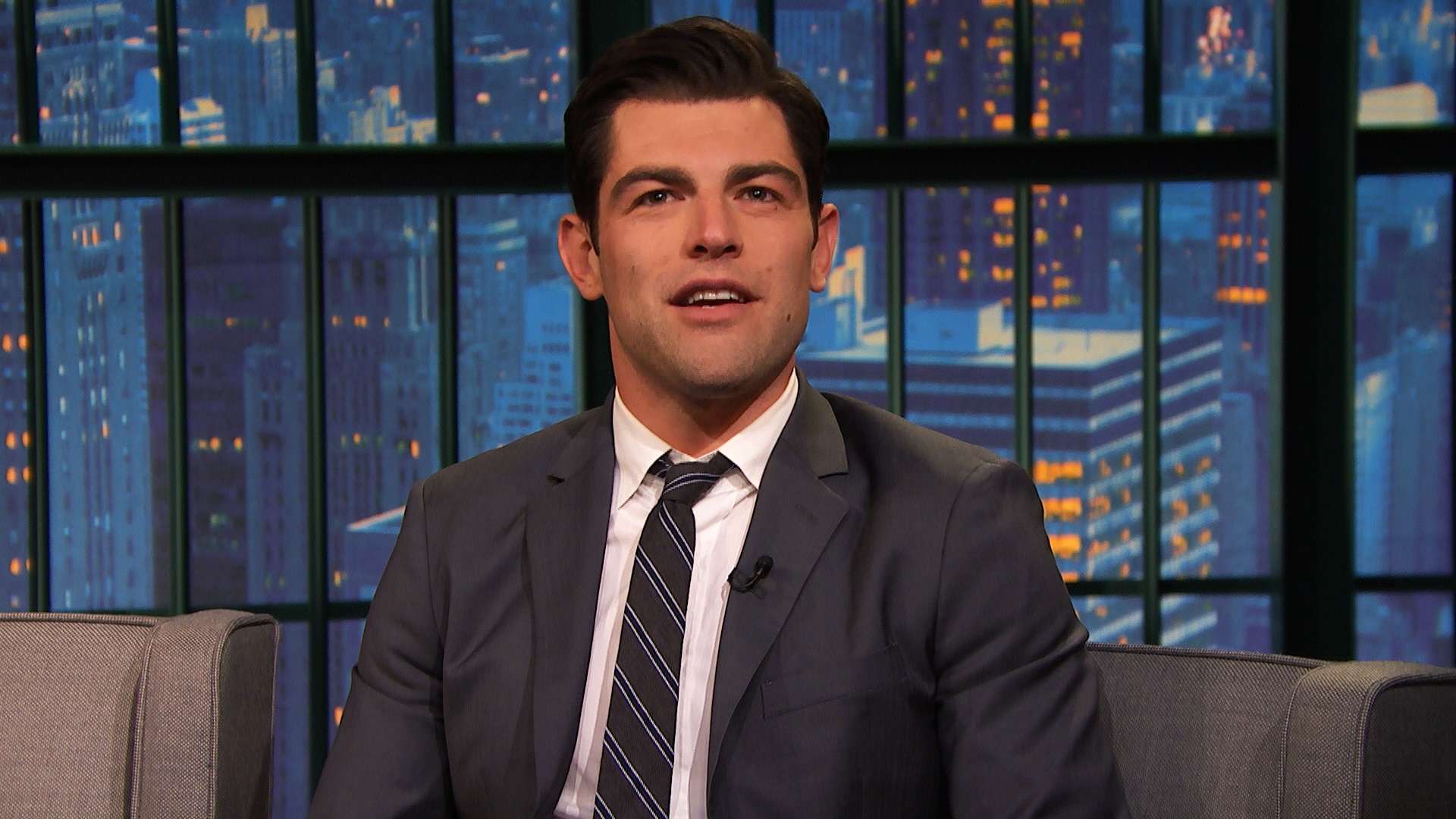 Watch Late Night with Seth Meyers Interview: Max Greenfield Interview ...