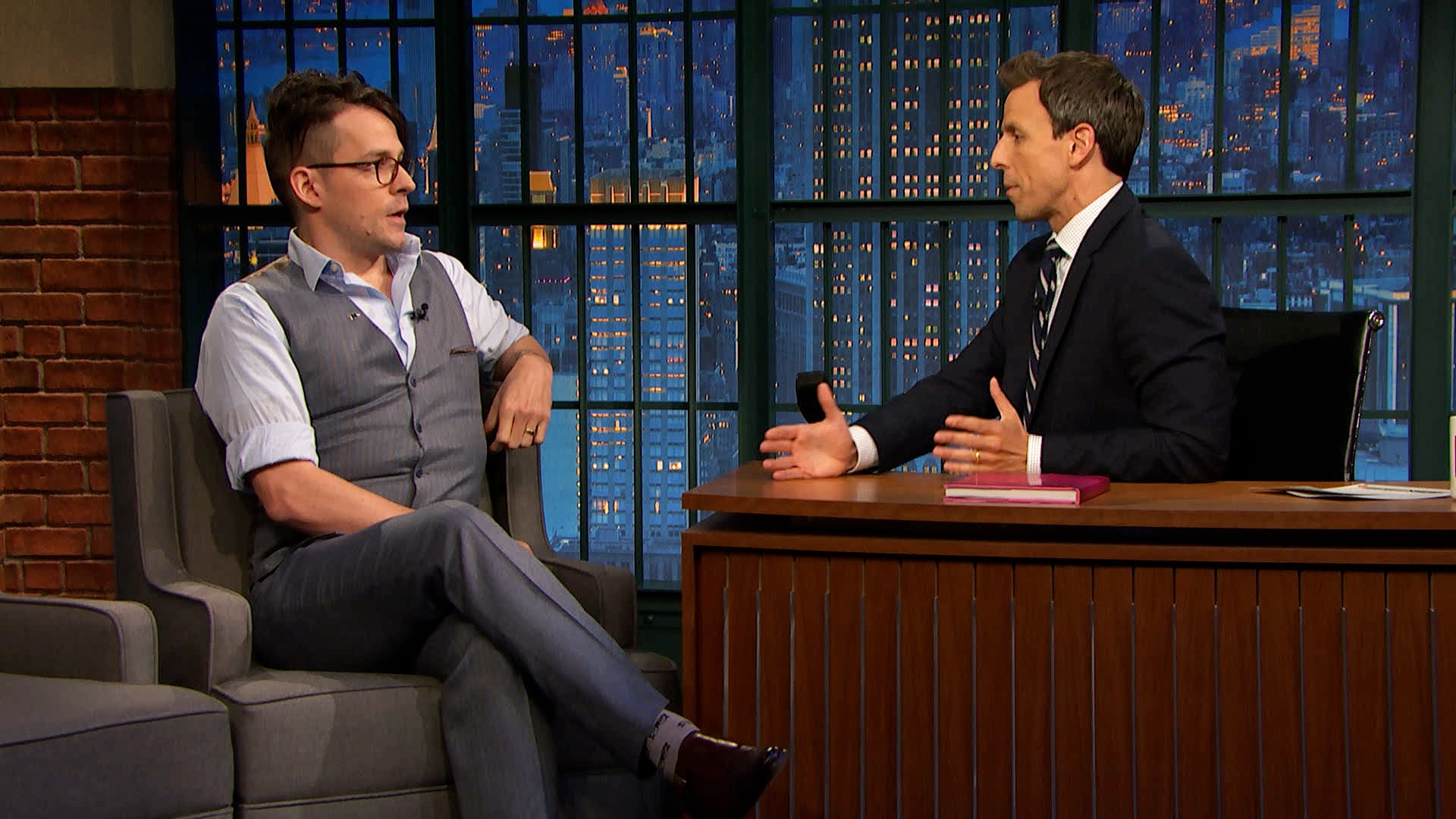 Watch Late Night With Seth Meyers Interview Author Matt Fraction Talks Sex Criminals 6009