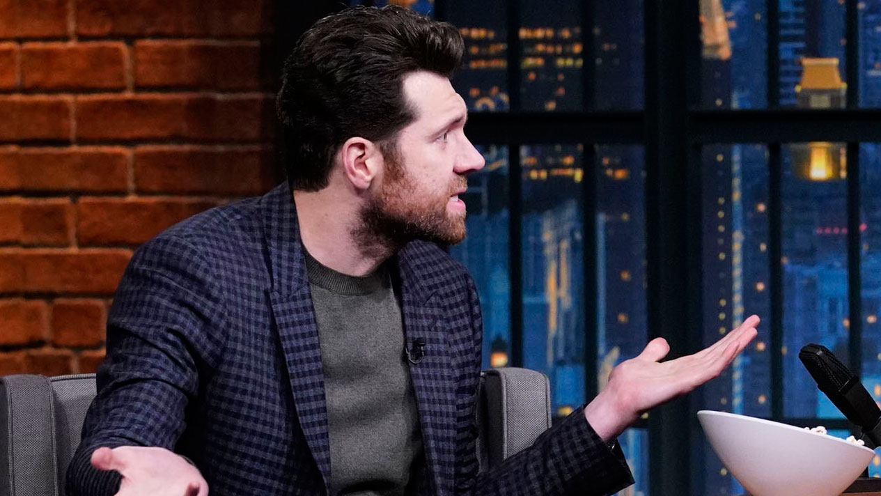 Watch Late Night With Seth Meyers Interview Billy Eichner Asked New