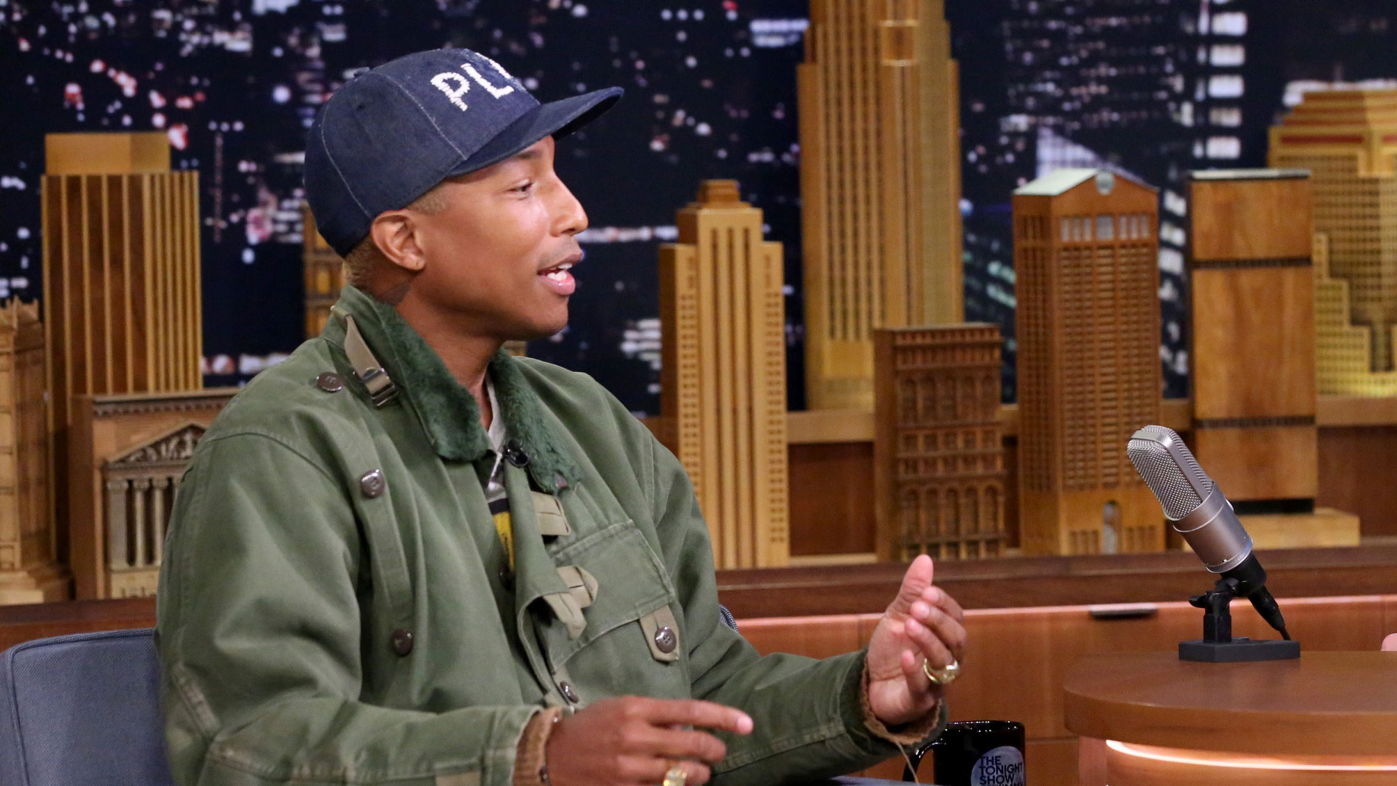 Watch The Tonight Show Starring Jimmy Fallon Interview: Pharrell