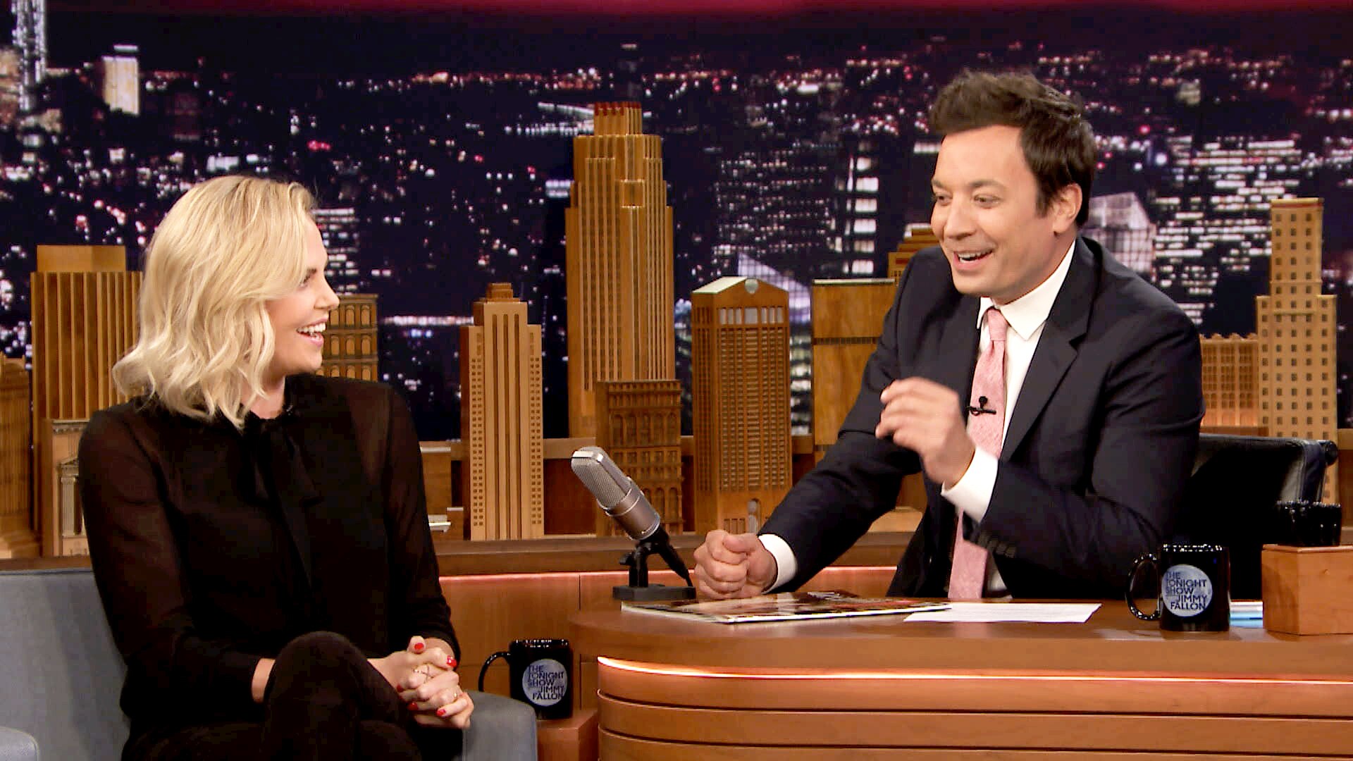 Watch The Tonight Show Starring Jimmy Fallon Episode: Charlize Theron ...