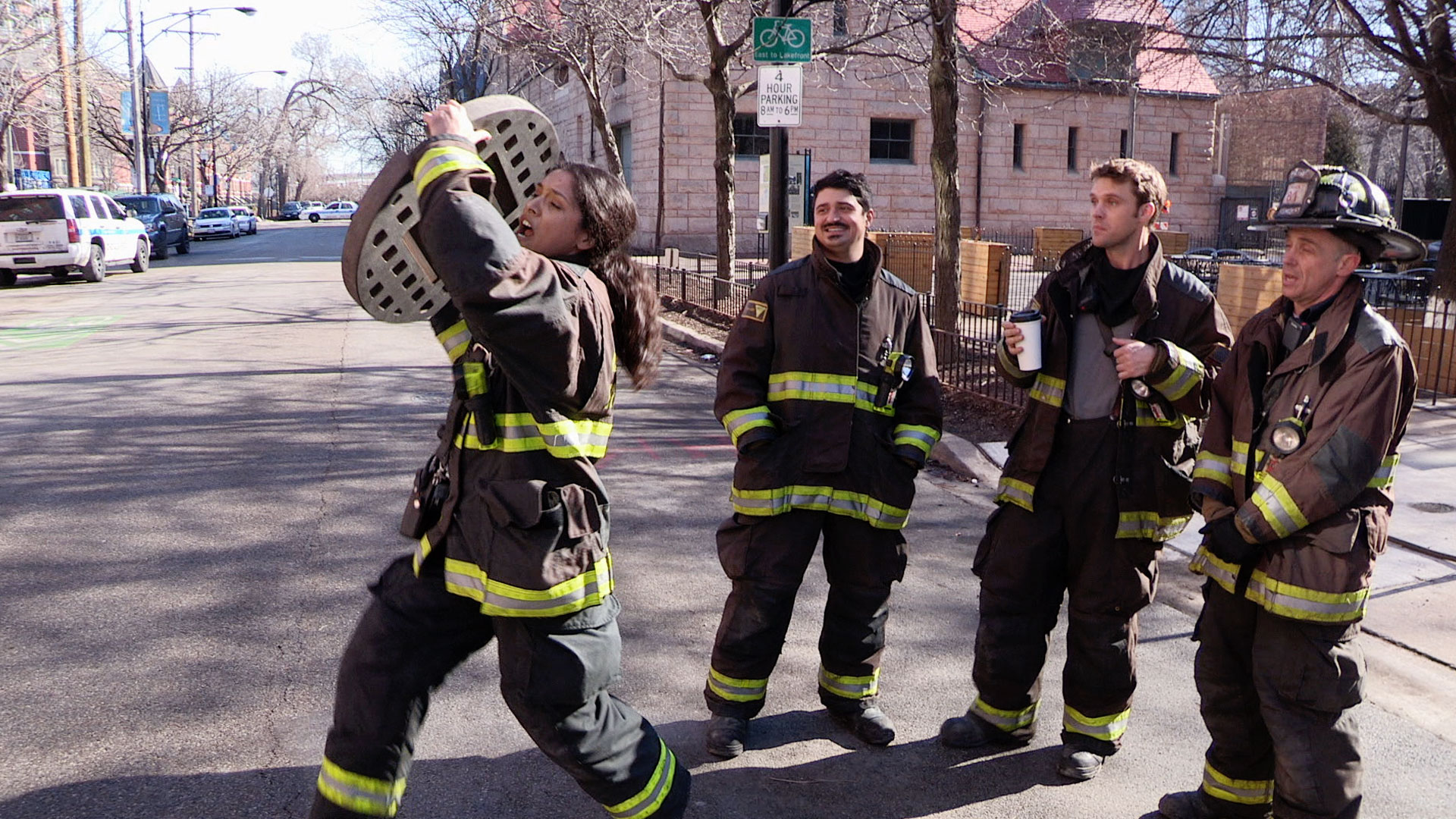 Watch Chicago Fire Web Exclusive There's a New Firefighter in Town