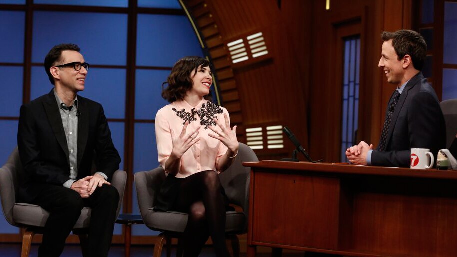 Watch Late Night With Seth Meyers Interview Carrie Brownstein And Fred Armisen Interview 2222