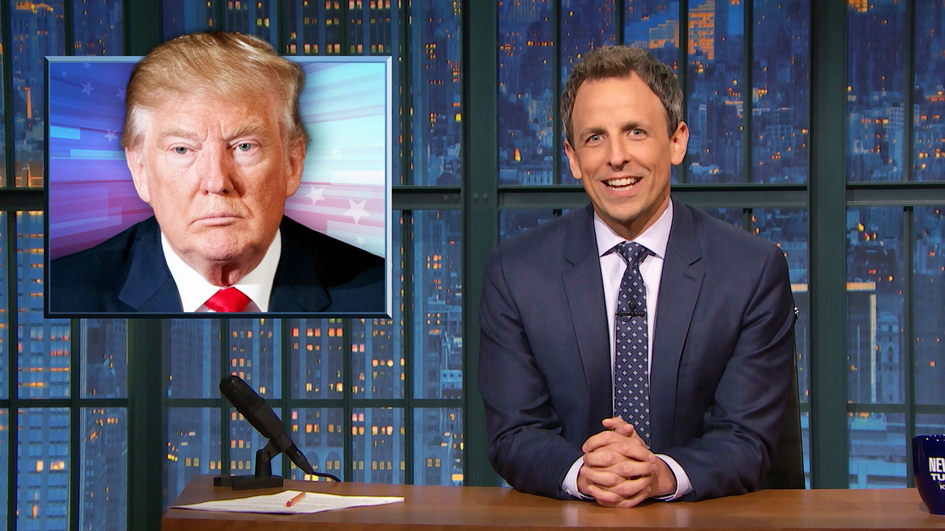 Watch Late Night With Seth Meyers Highlight: Donald Trump's Closing ...