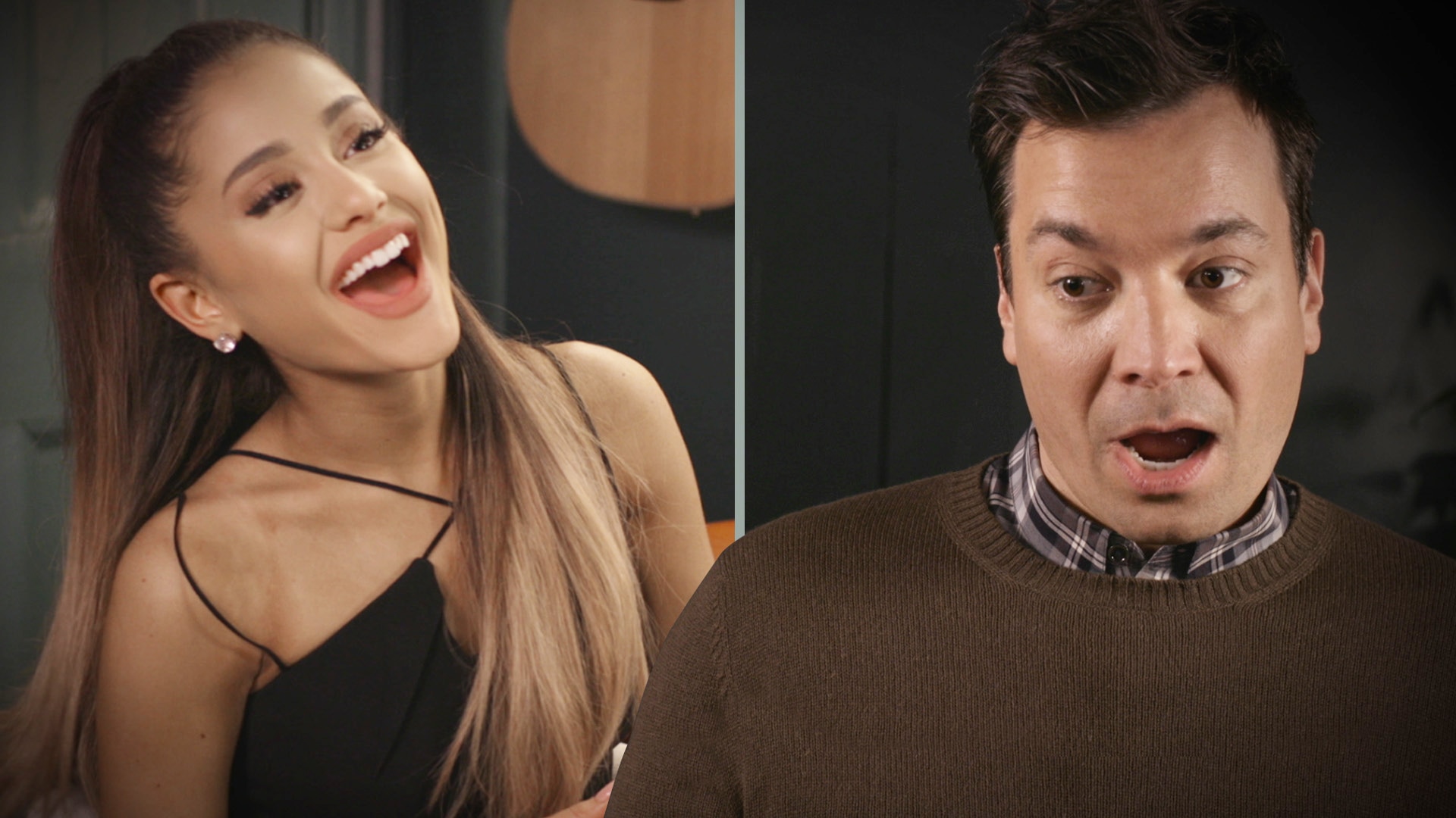 Watch The Tonight Show Starring Jimmy Fallon Highlight Lip Sync Conversation With Ariana Grande 