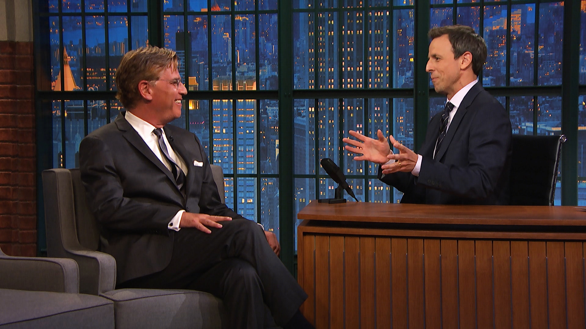 Watch Late Night With Seth Meyers Interview: Aaron Sorkin Once Broke ...