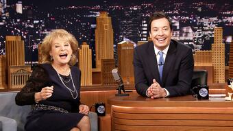 During Commercial Break: Barbara Walters