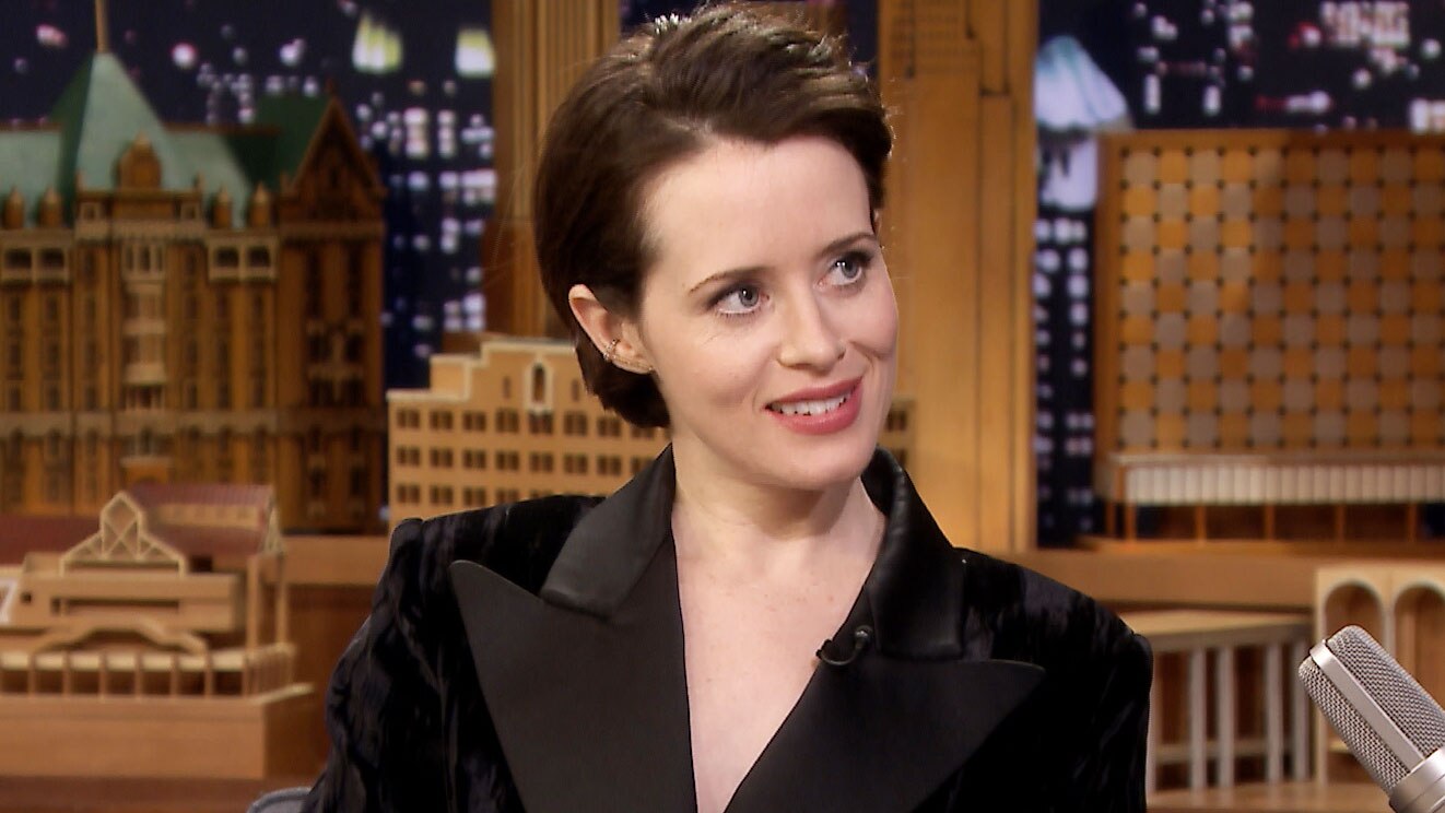 Watch Tonight Show: Jimmy Fallon Interview: Claire Foy Isn't Nervous