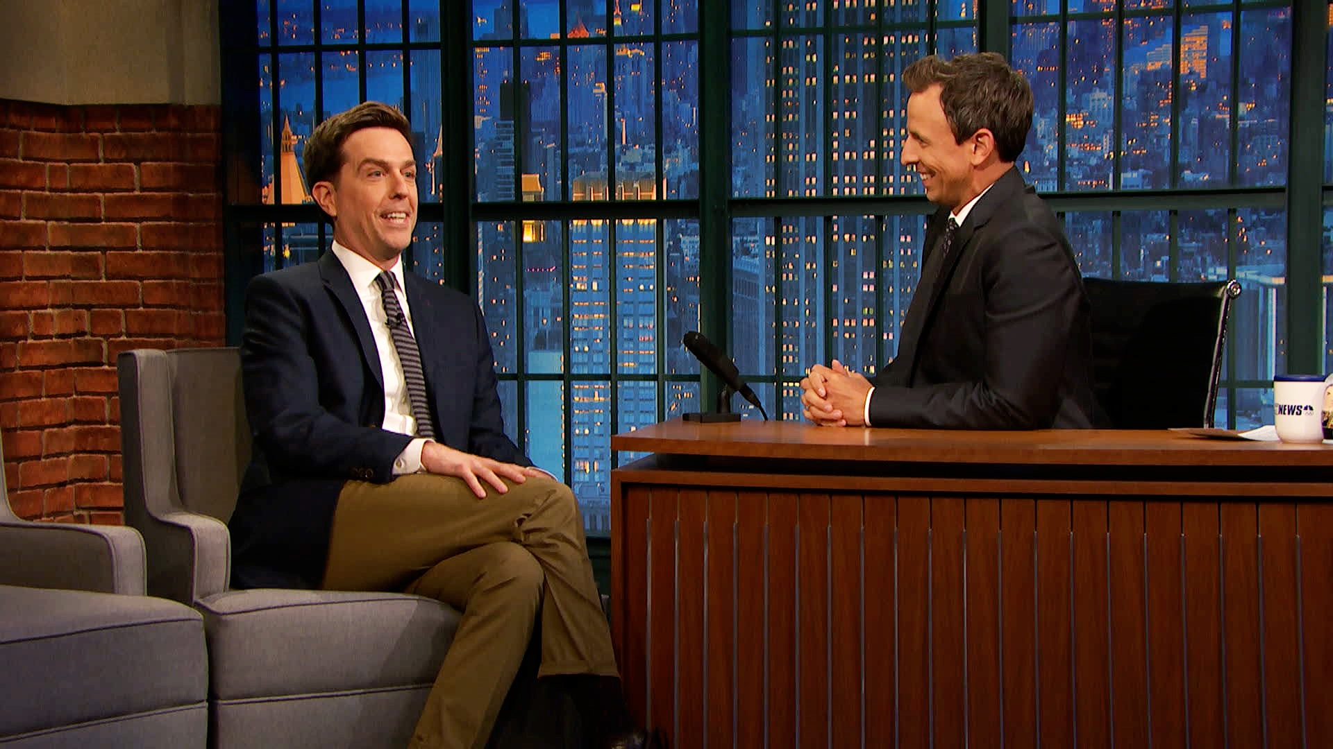 Watch Late Night with Seth Meyers Interview: Ed Helms Talks Starring in ...