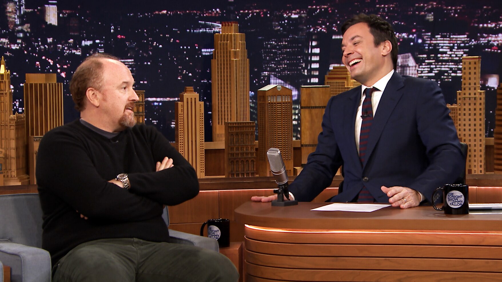 Watch The Tonight Show Starring Jimmy Fallon Interview Louis C.K