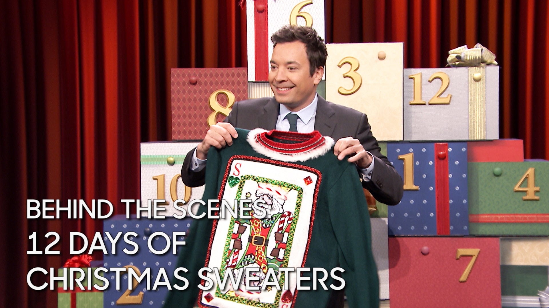 Jimmy Fallon 12 Days Of Christmas Sweaters 2024 - Olva Tommie