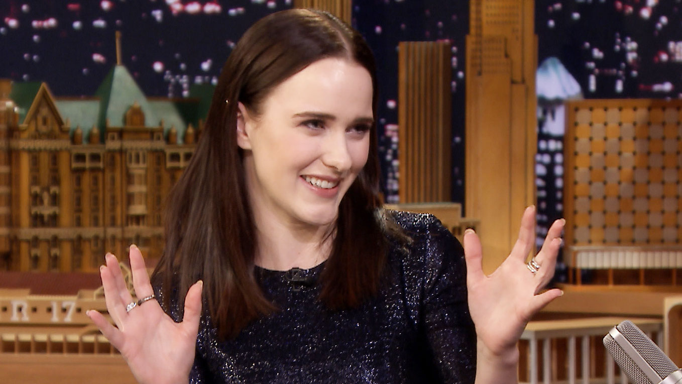 Watch Tonight Show Jimmy Fallon Interview Rachel Brosnahan Drops Hints About Season 2 Of The