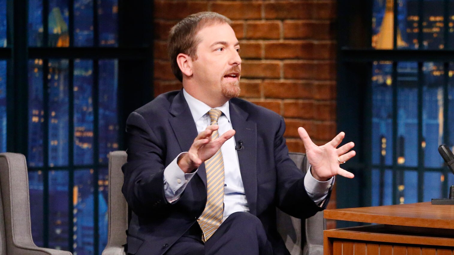 Watch Late Night With Seth Meyers Interview Chuck Todd On The Republican Partys Resolve To 0273