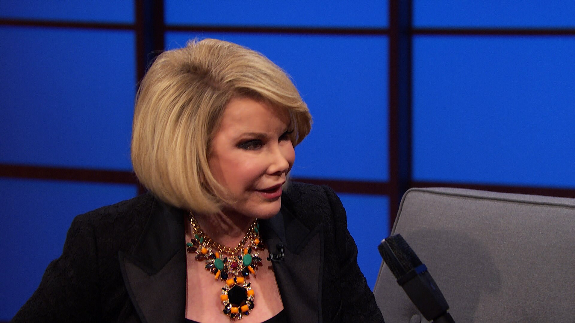 Watch Late Night with Seth Meyers Interview Joan Rivers Interview, Pt