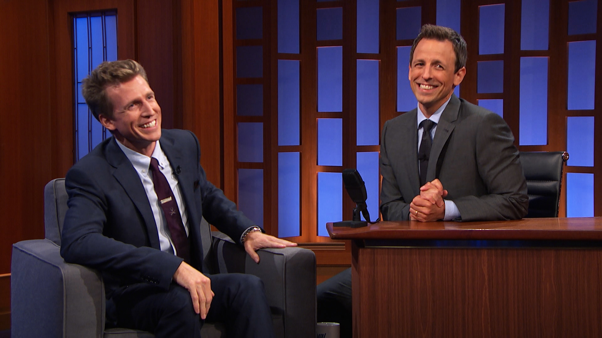 Watch Late Night With Seth Meyers Interview Josh Meyers Interview Part 2 