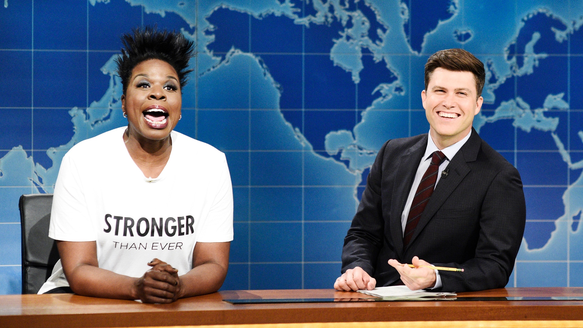 Watch Saturday Night Live Highlight Weekend Update Leslie Jones On Facebook S Dating Feature