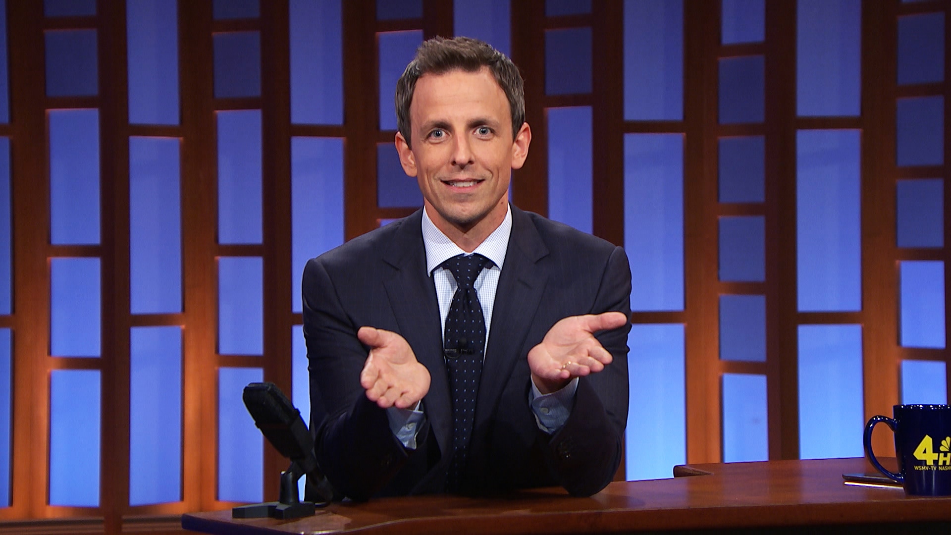 Watch Late Night With Seth Meyers Highlight Seth S Story Spoilers At The Emmys NBC Com