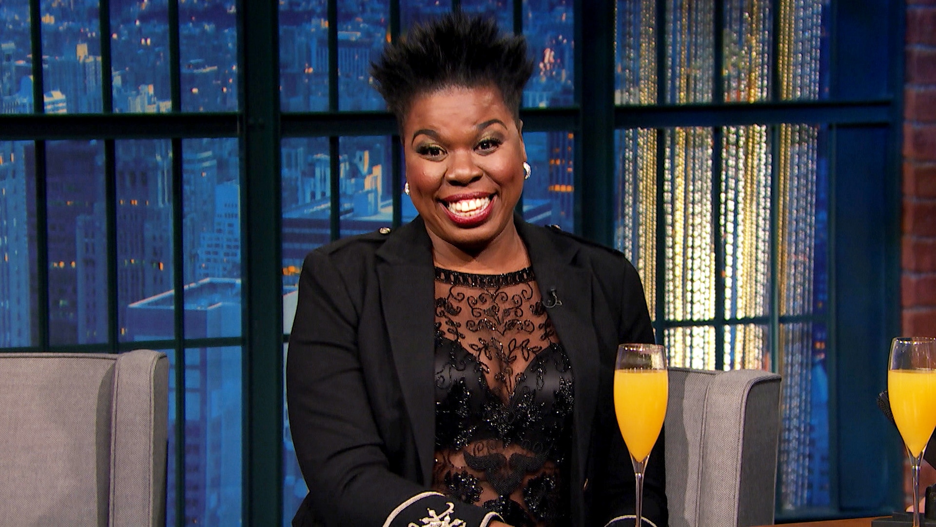 Watch Late Night with Seth Meyers Interview: Leslie Jones Is Used to