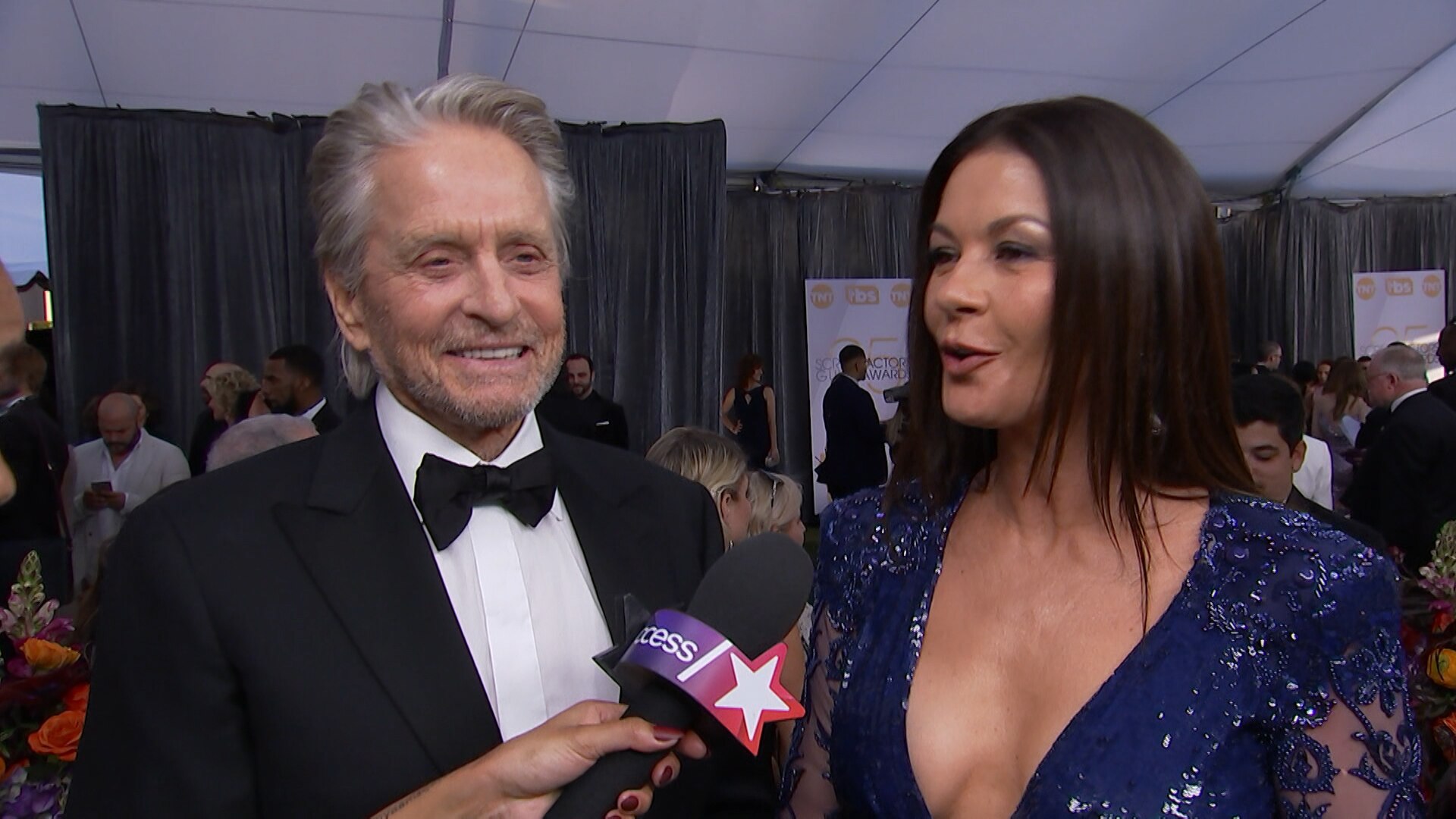 Watch Access Hollywood Interview: Michael Douglas & Catherine Zeta-Jones Reveal The ...1920 x 1080