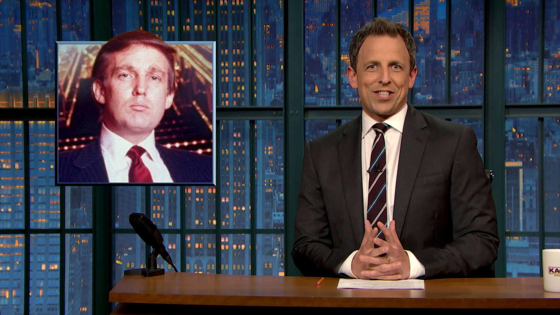 Watch Late Night With Seth Meyers Highlight Trumps Second Alter Ego Sex Roulette Monologue 3899