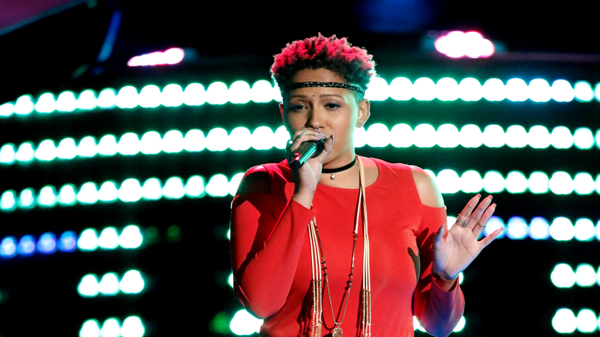 Watch The Voice Highlight Bindi Liebowitz Blind Audition "Bust Your Windows"