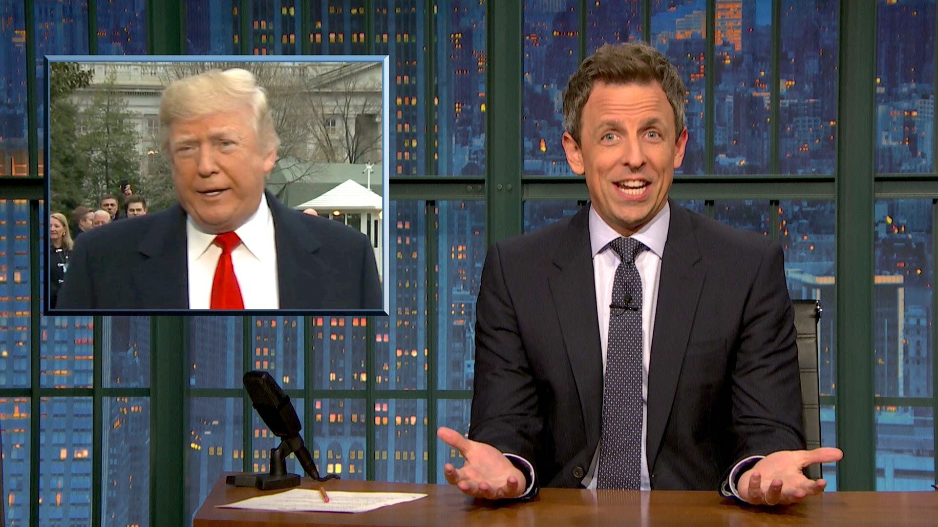 Seth Meyers Obliterates Trump'S Dc Crime Plan – Watch The Hilarious Clip! - z2wz5td