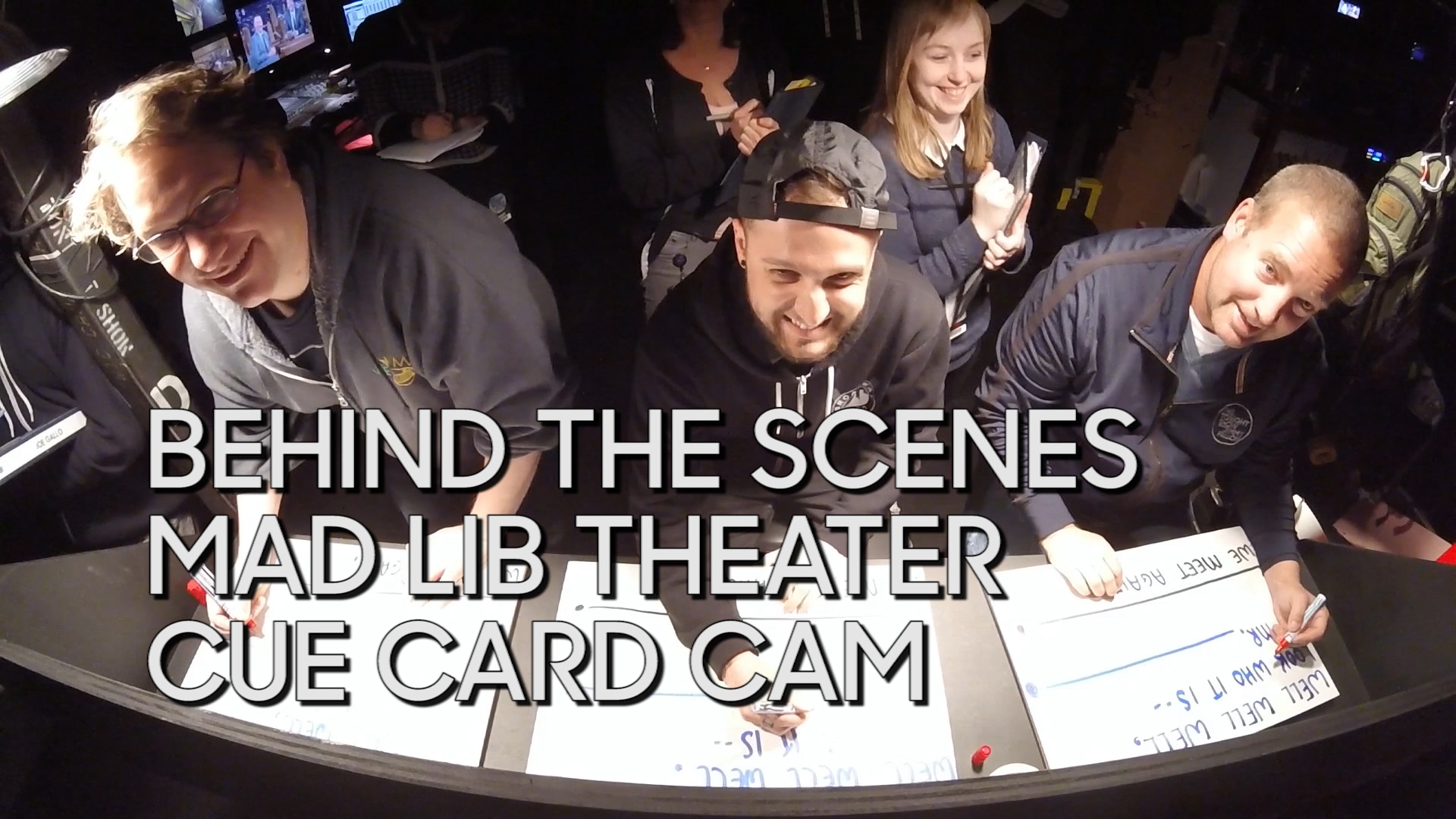 Behind the Scenes: Mad Lib Theater Cue Card Cam