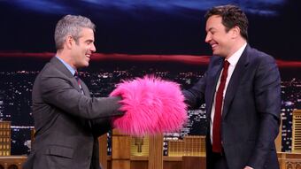 Muff of Truth with Andy Cohen and Jimmy Fallon