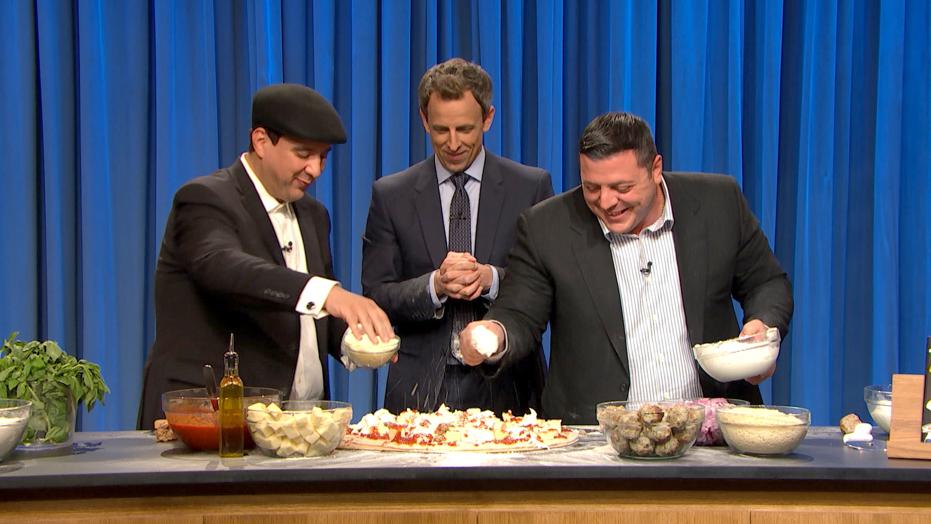 Watch Late Night with Seth Meyers Highlight Pizza Masters Francis