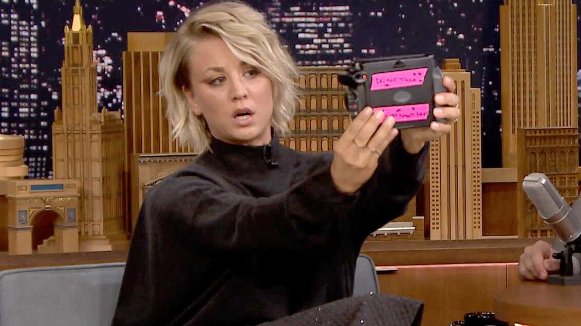 Watch The Tonight Show Starring Jimmy Fallon Interview: Kaley Cuoco ...