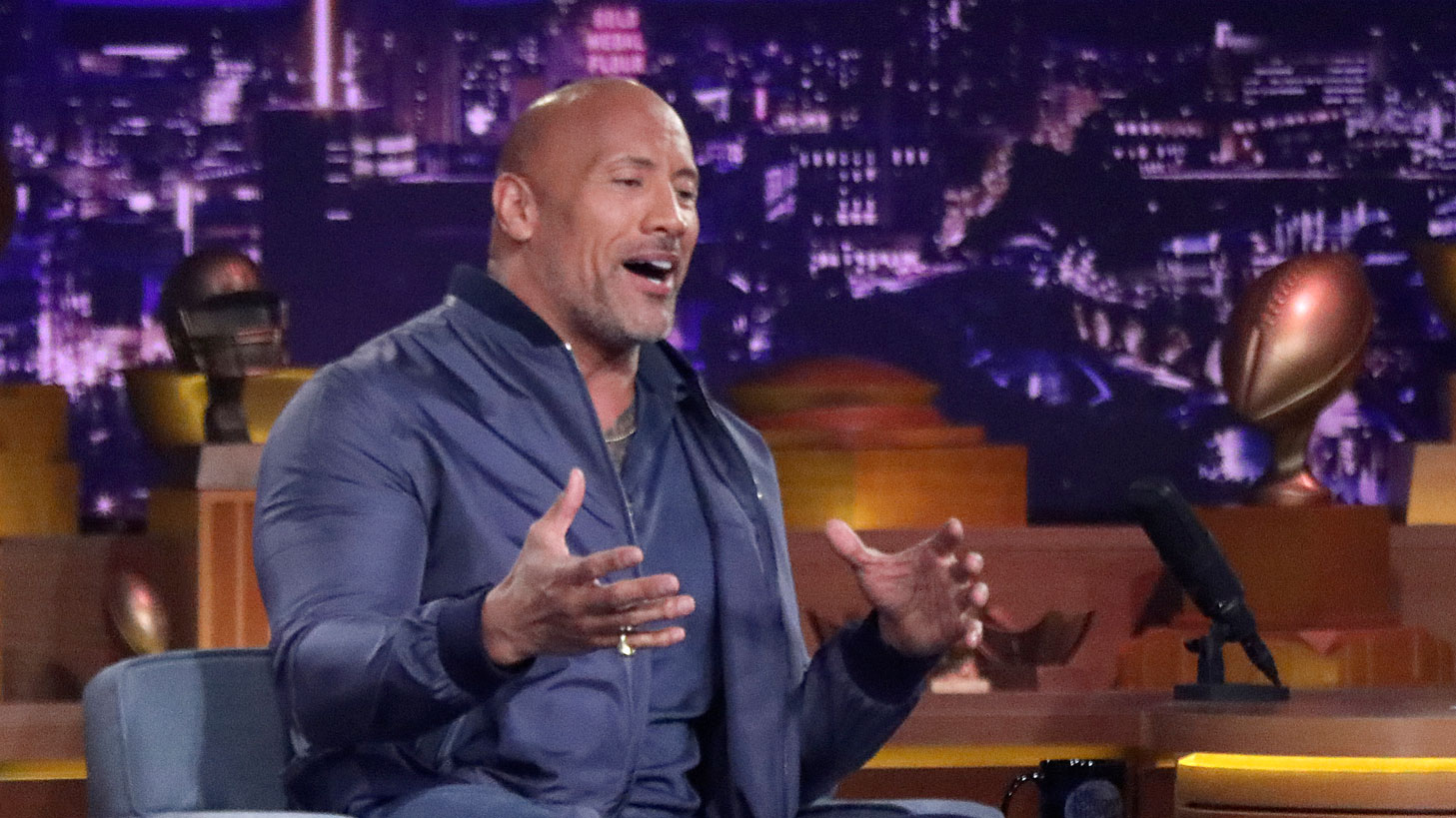 Watch The Tonight Show Starring Jimmy Fallon Interview: Dwayne Johnson Announces His ...1457 x 819