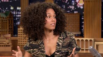Alicia Keys' Massive Times Square Takeover