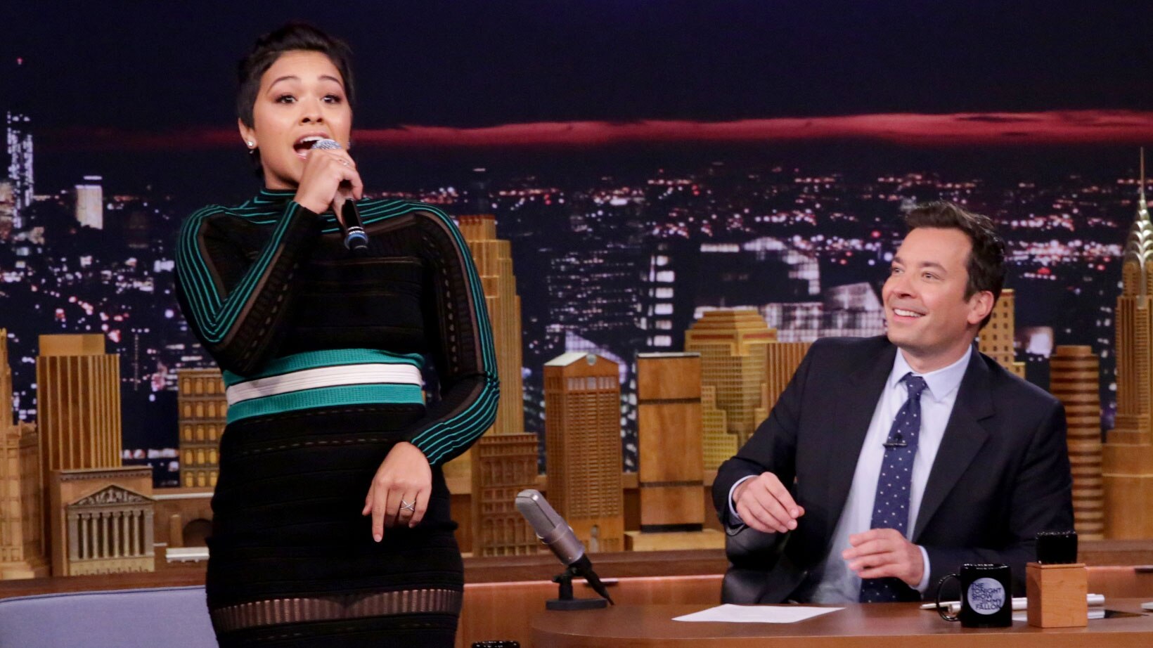Watch The Tonight Show Starring Jimmy Fallon Interview: Gina Rodriguez
