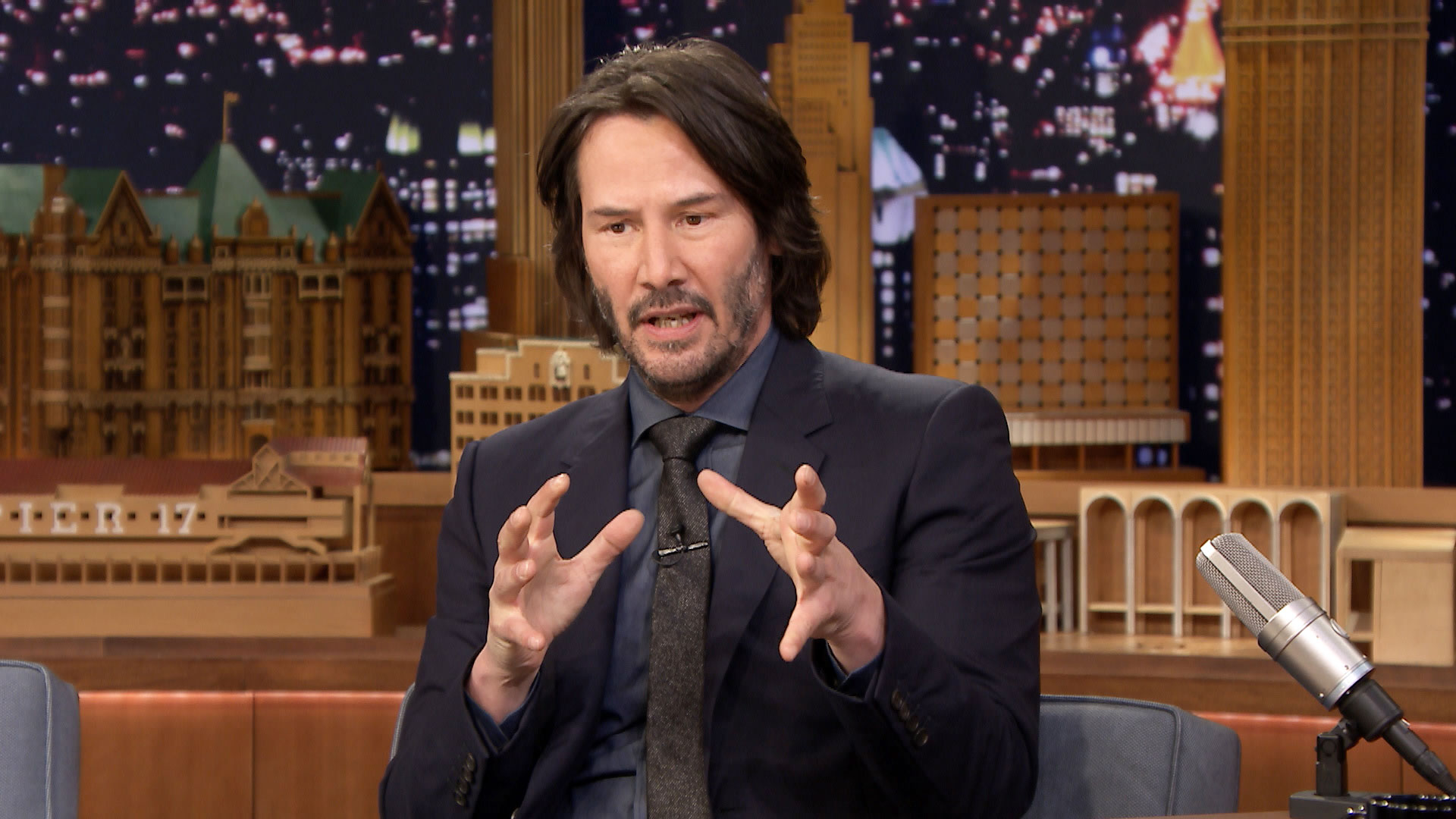 Watch The Tonight Show Starring Jimmy Fallon Interview Keanu Reeves Is