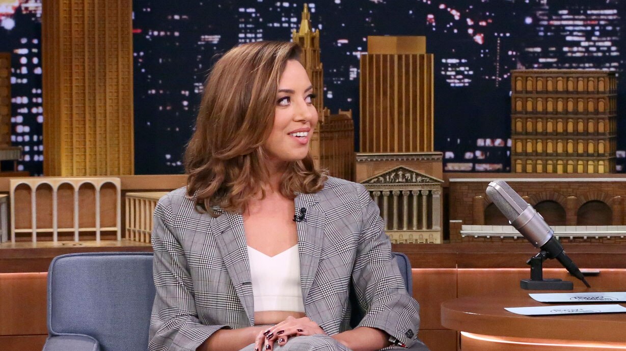 Watch The Tonight Show Starring Jimmy Fallon Interview Aubrey Plaza