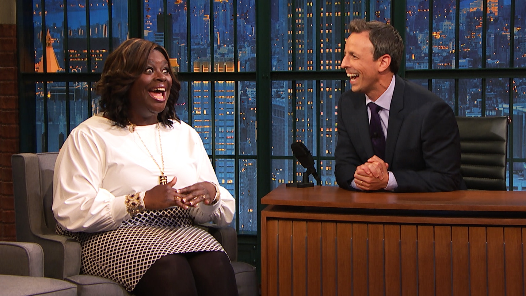 Watch Late Night With Seth Meyers Interview Retta Interview Part 1 6321