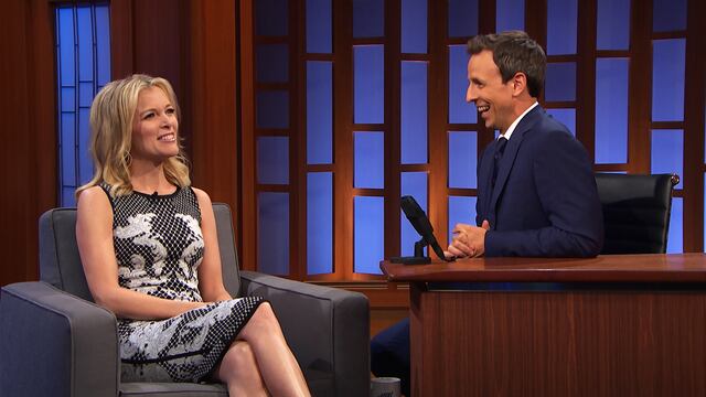 Watch Late Night With Seth Meyers Interview Megyn Kelly Interview Part 1 8680