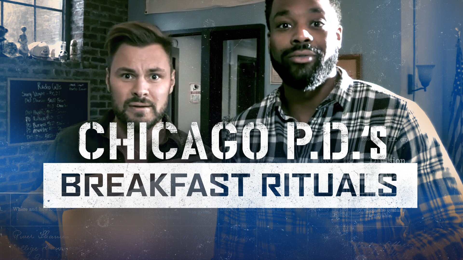 Watch Chicago P.D.  Exclusive Cop Stuff What Do Cops Eat for