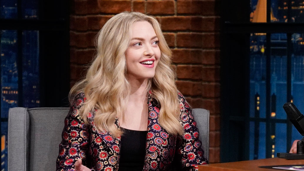 1034px x 582px - Watch Late Night with Seth Meyers Interview: Amanda Seyfried's Tattoo Means  \