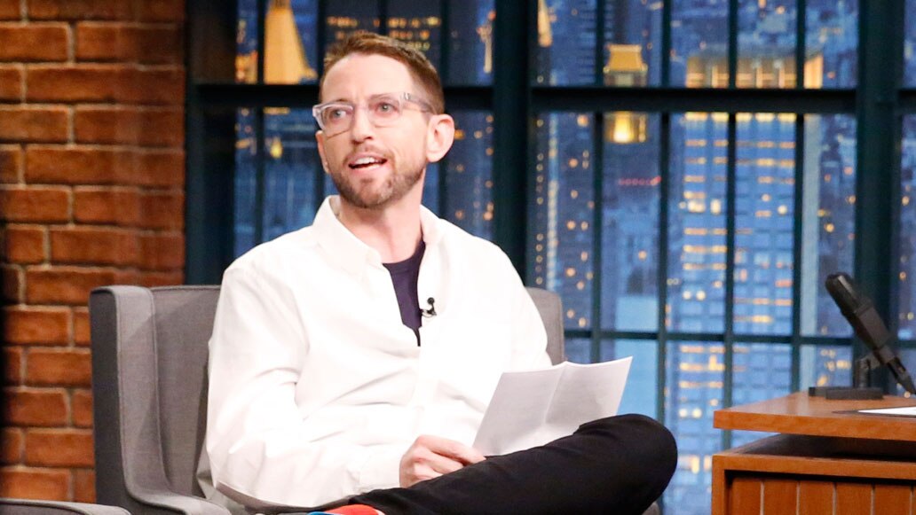 Watch Late Night with Seth Meyers Interview Neal Brennan Tests Out