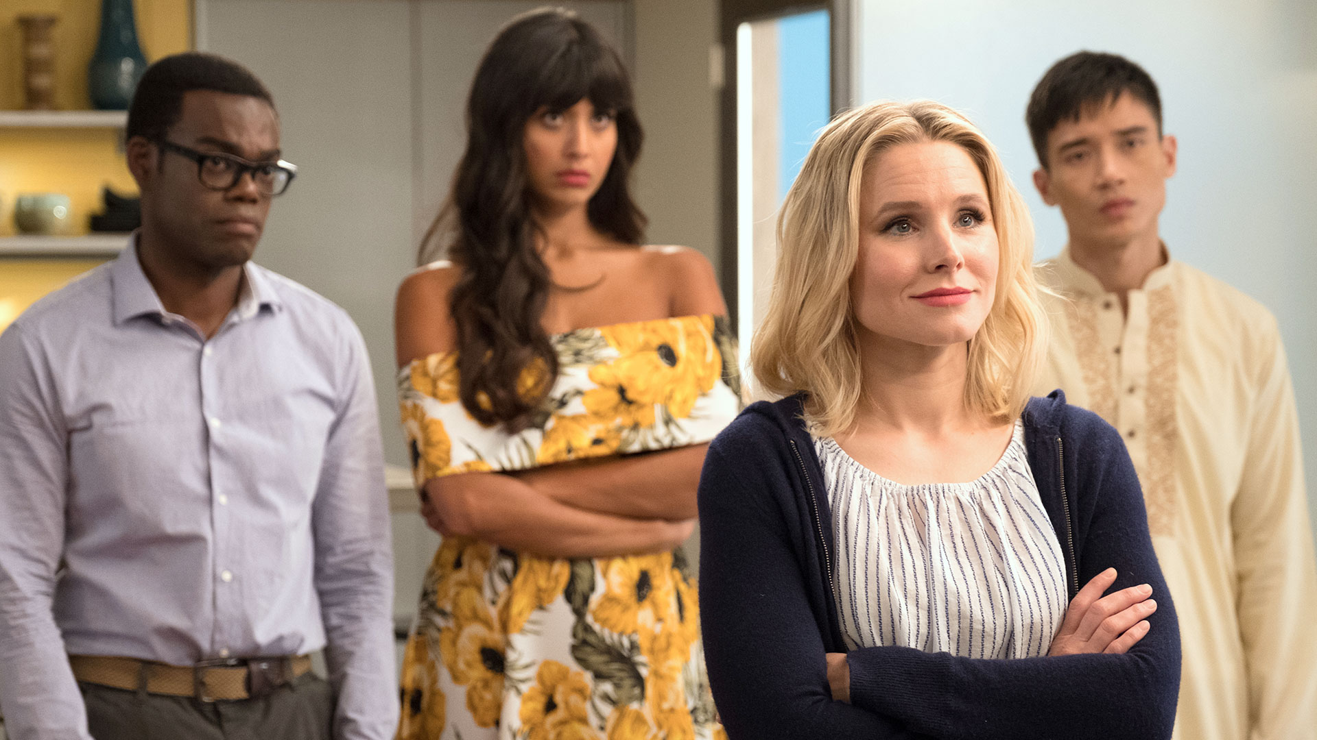 Watch The Good Place Episode: Team Cockroach - Extended ...