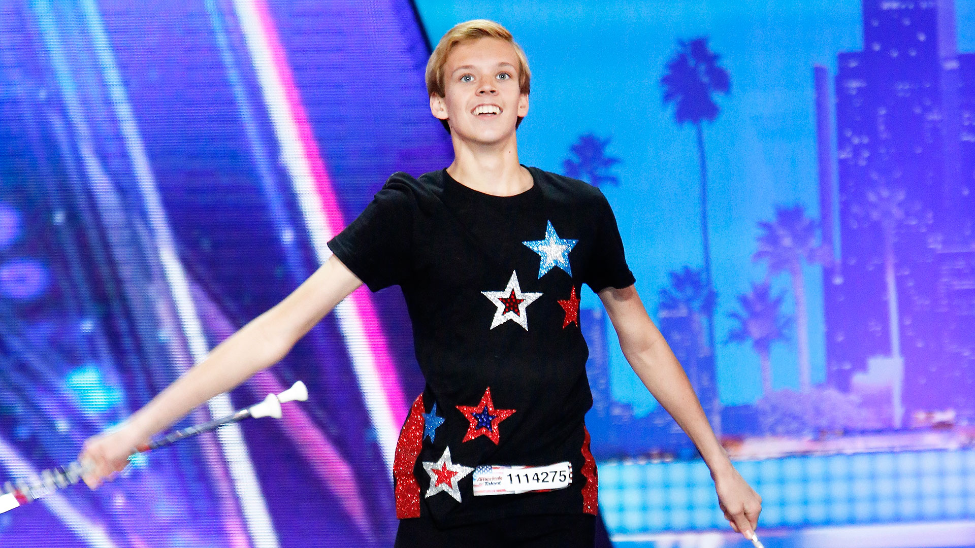 Watch America's Got Talent Highlight Cody the Twirler