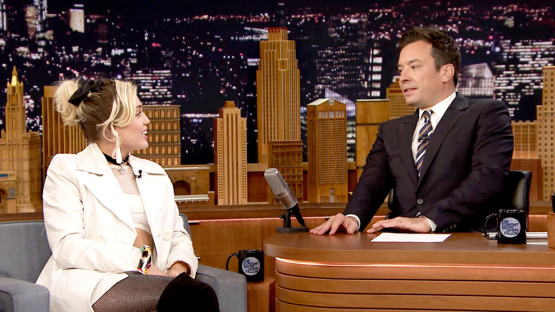 Watch The Tonight Show Starring Jimmy Fallon Episode: Miley Cyrus - NBC.com