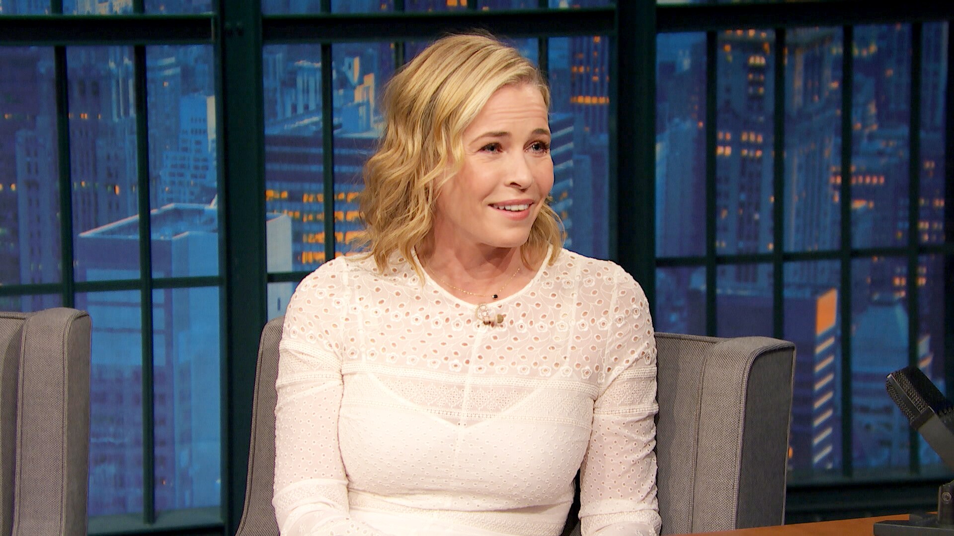 Watch Late Night With Seth Meyers Interview Chelsea Handler Thought She Was On Opium While 