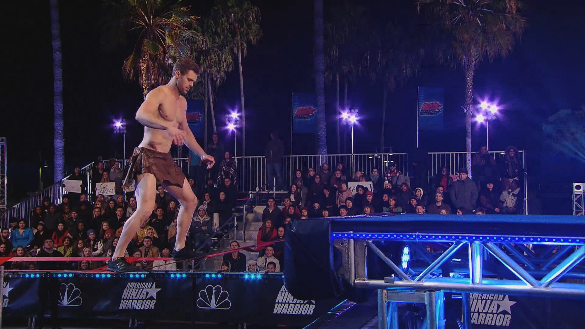 Watch American Ninja Warrior Highlight Ben “tarzan Melick At 2014 Venice Qualifiers