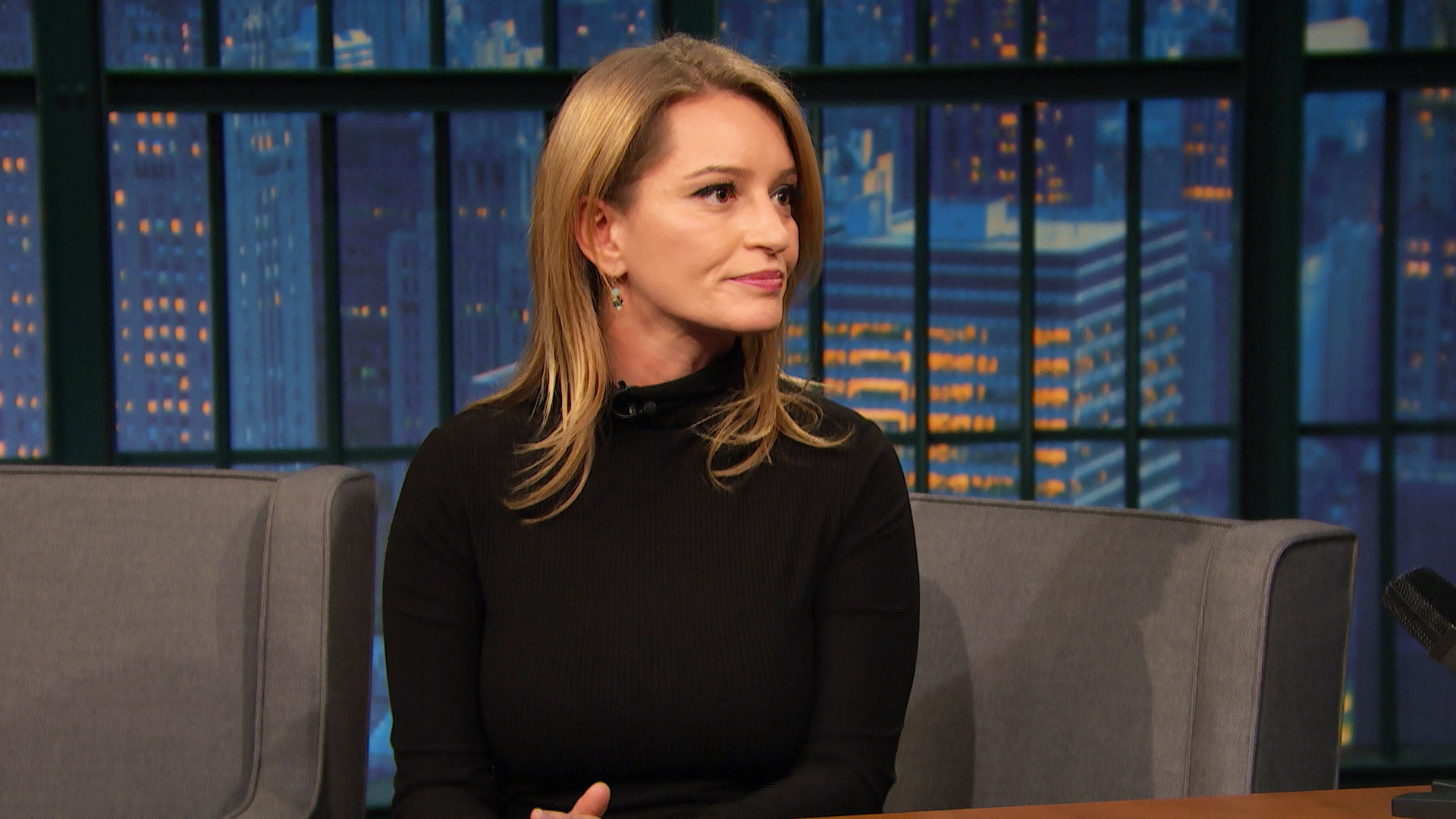 Watch Late Night with Seth Meyers interview 'Katy Tur Doesn't Thi...