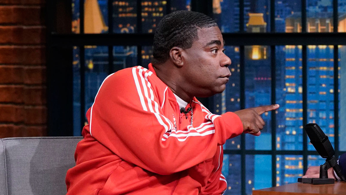 Watch Late Night With Seth Meyers Interview Tracy Morgan Stays Away From Talking About Politics 8507