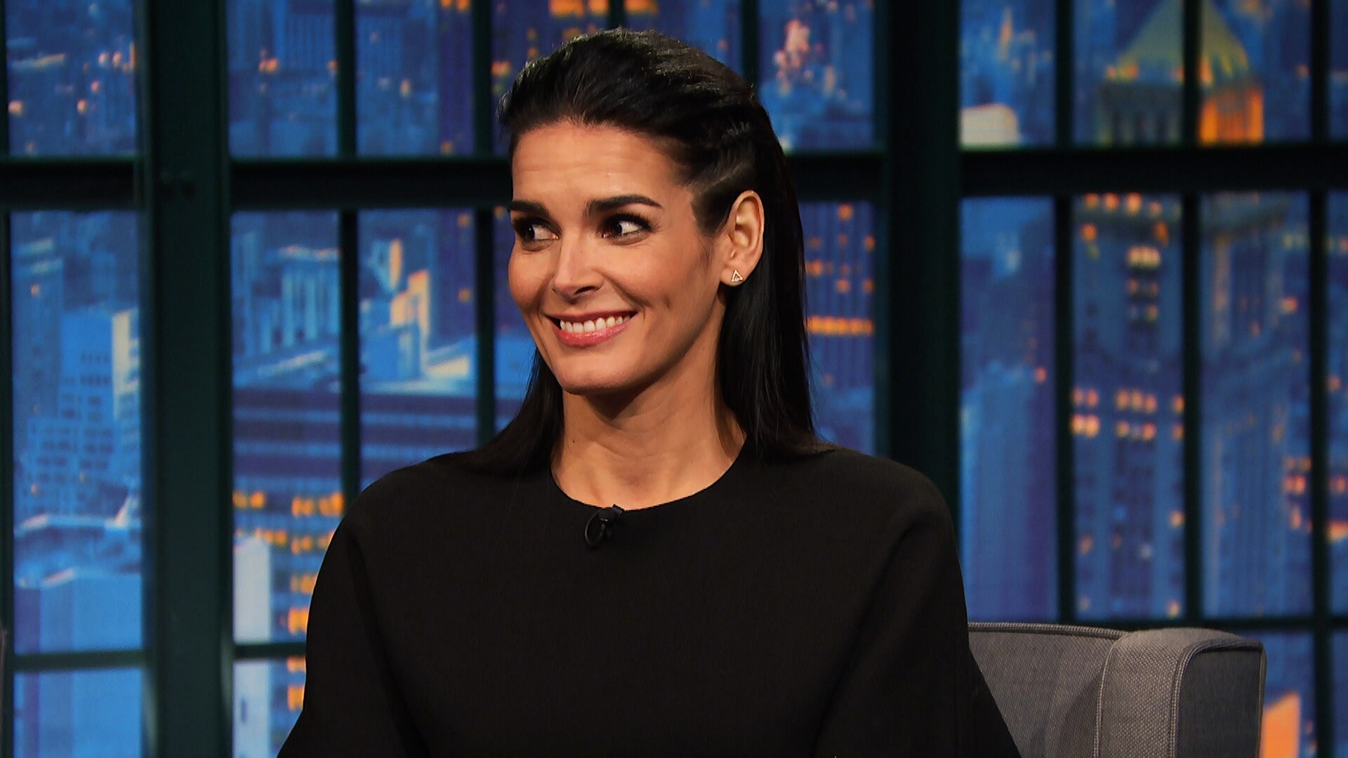 Watch Late Night with Seth Meyers Interview: Angie Harmon Loves Having Her Daughter...