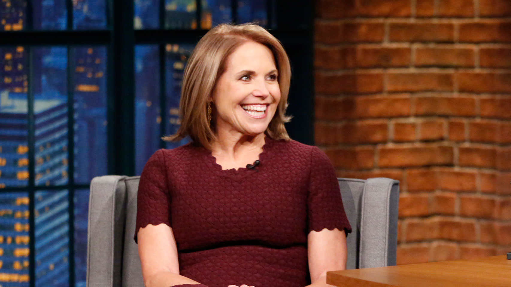 Watch Late Night with Seth Meyers Interview: Katie Couric Turns 60 and Has  a Today Show Reunion - NBC.com