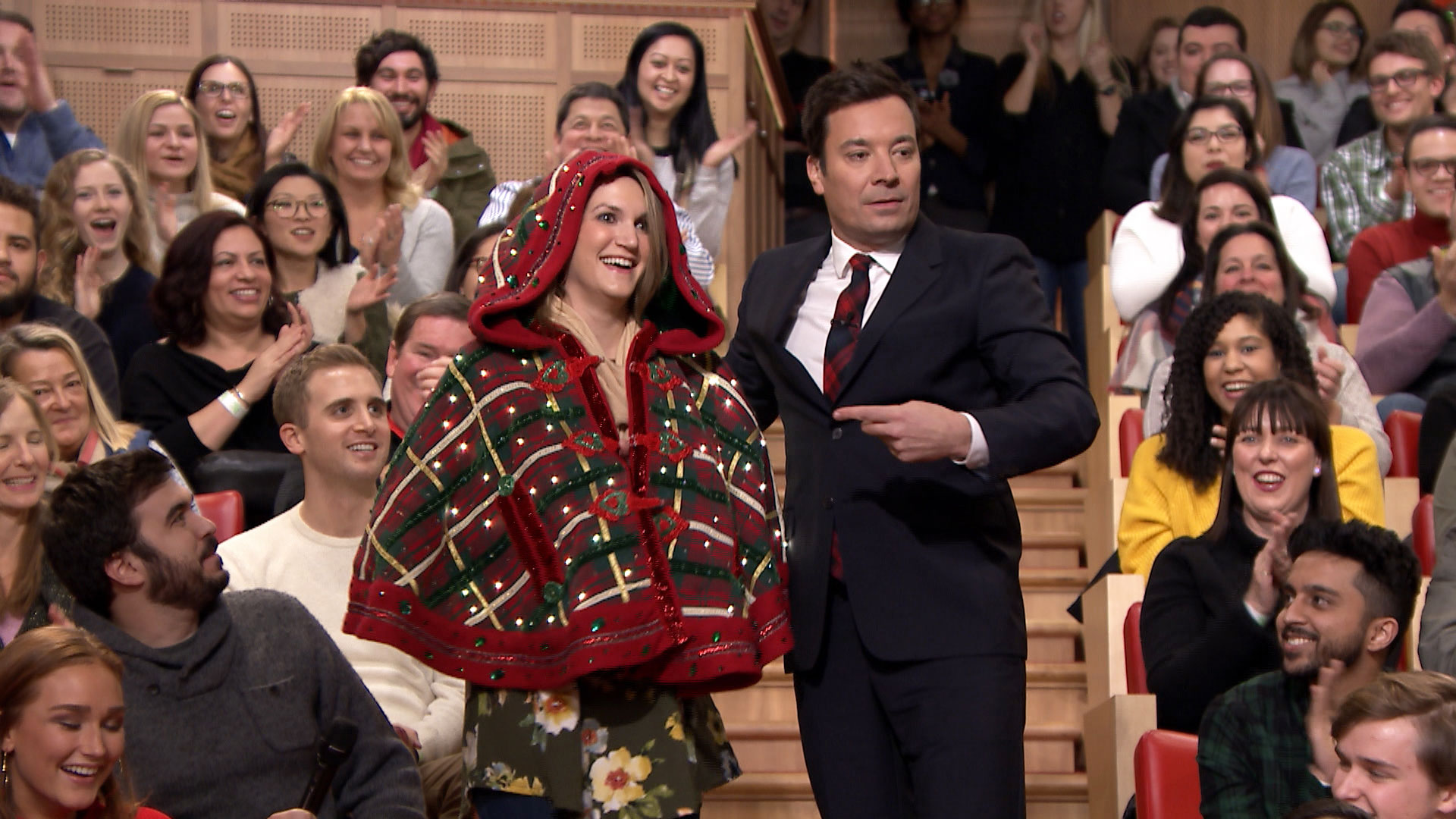 Jimmy Fallon 12 Days Of Christmas Sweaters 2024 Olva Tommie